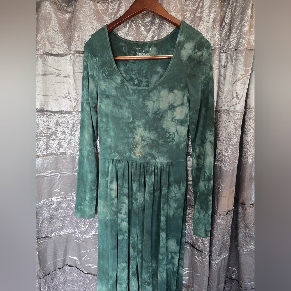 Purusha People Sacred Space Long Sleeve Jumpsuit Size Medium - Picture 4 of 7